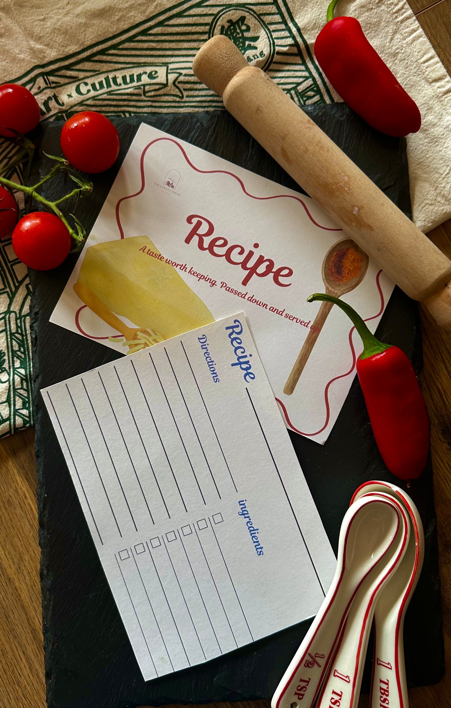 Heirloom Recipe Cards - Savoury and Sweet