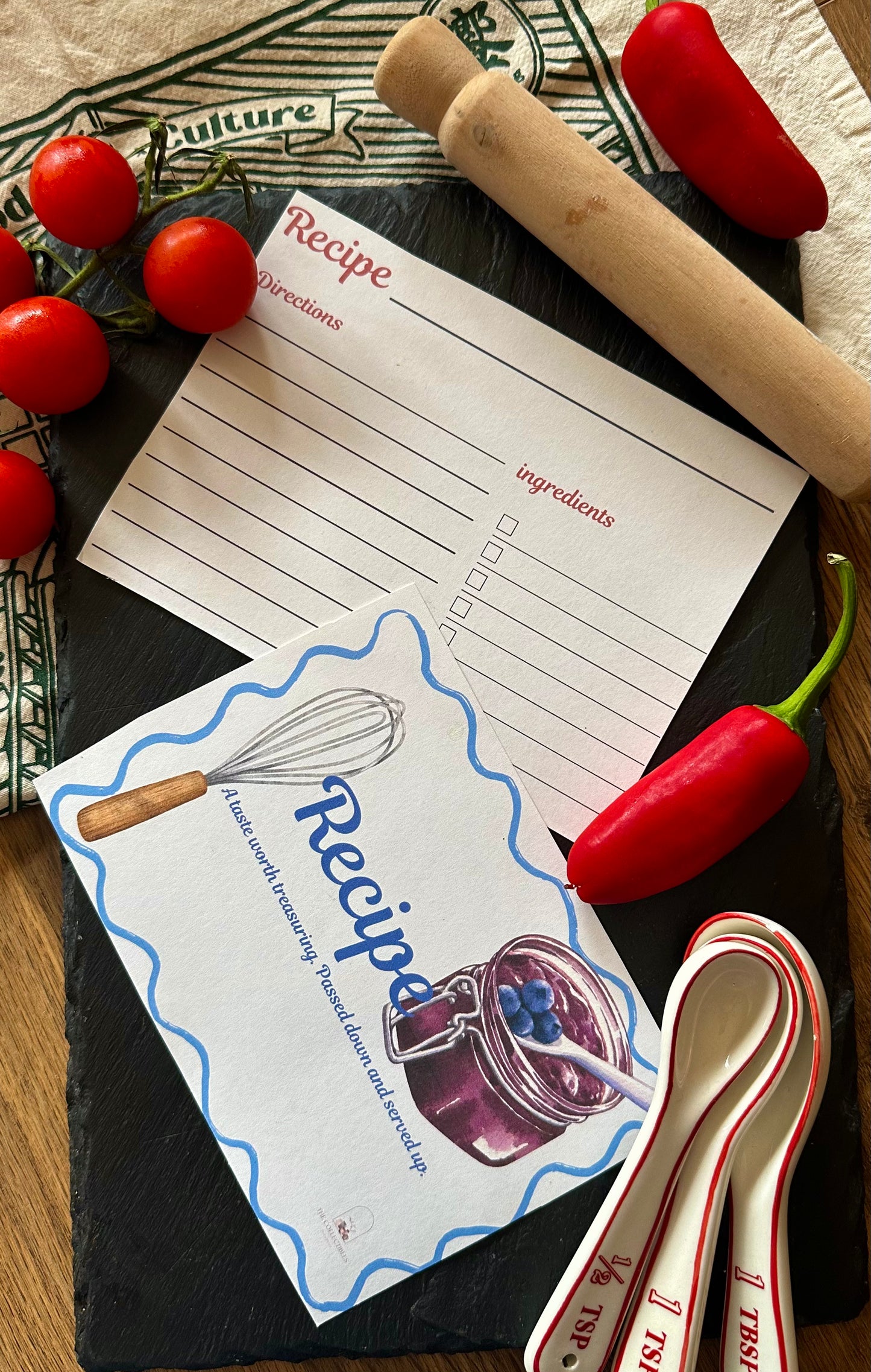 Heirloom Recipe Cards - Savoury and Sweet