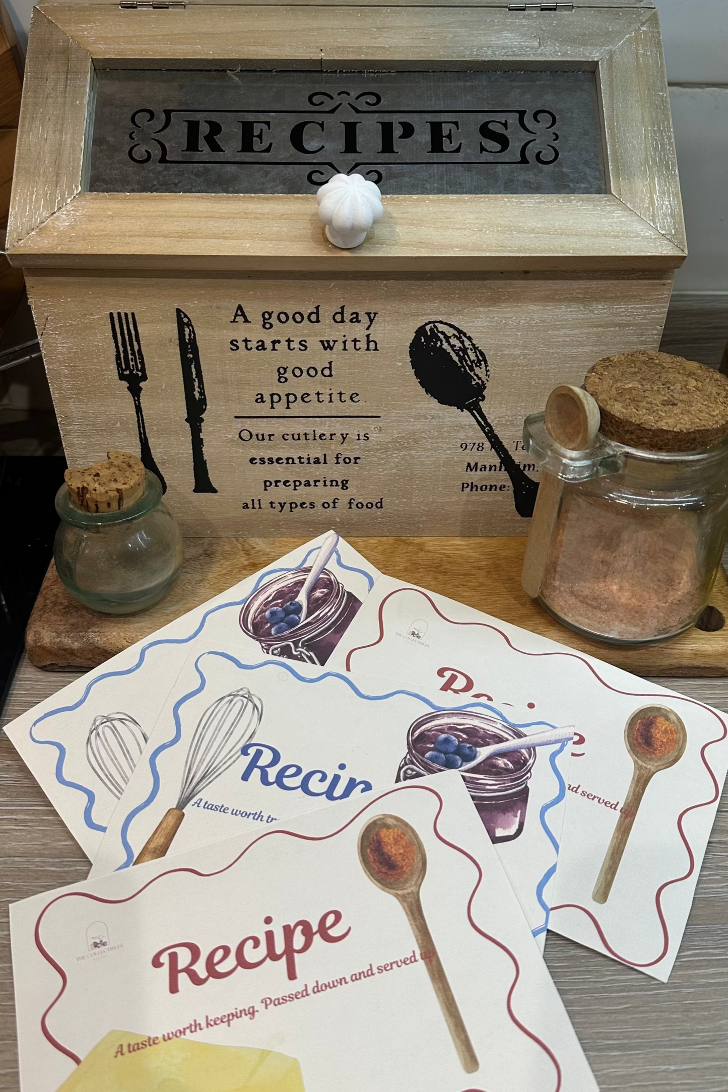 Rustic Recipe Box